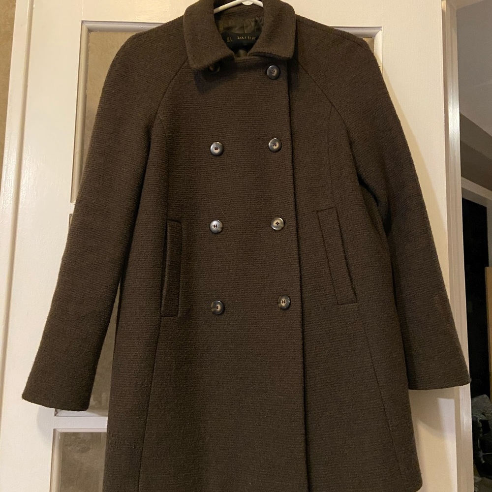 Everyday Zara pea coat